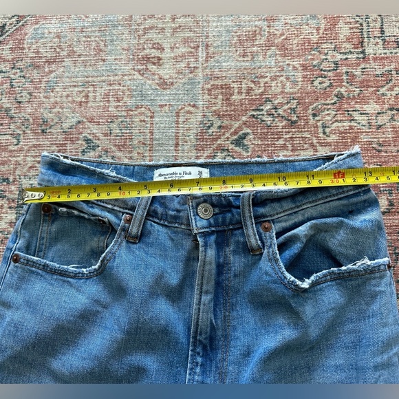 Abercrombie and Fitch The Ankle Straight Ultra High Rise/Size 26 or 2 CURVE LOVE - Picture 3 of 7